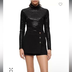 Maje Maboo Button Front Skort NWOT